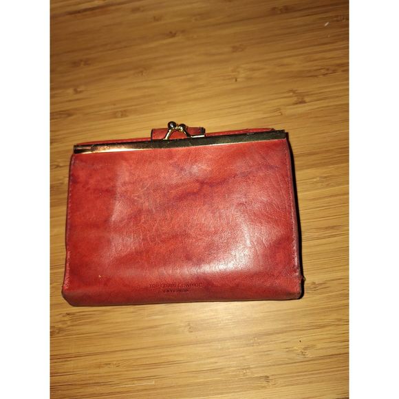 Buxton Embossed  Leather Coin Purse Wallet - Picture 2 of 10